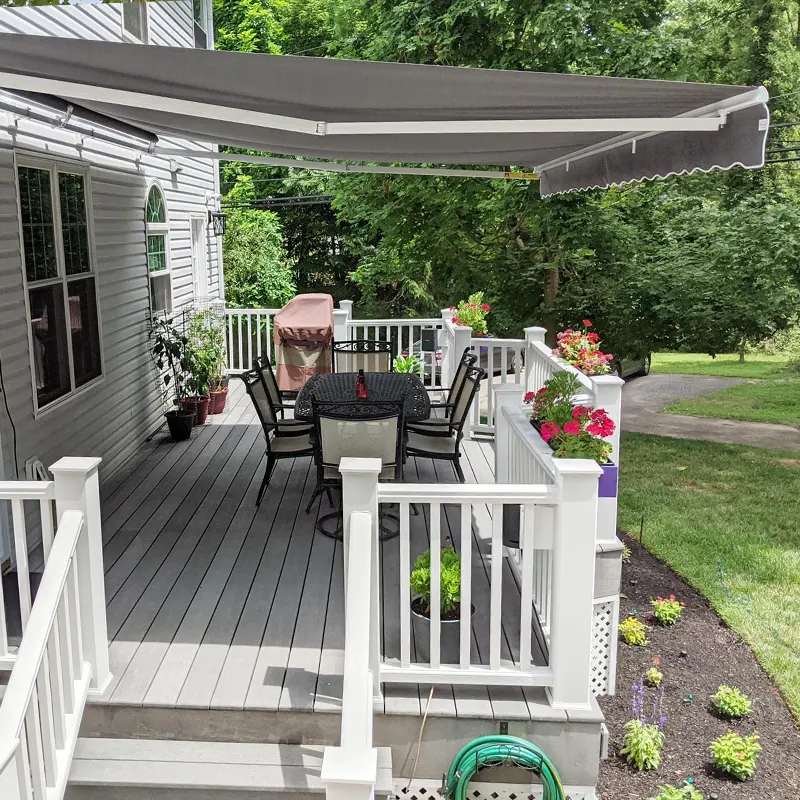 Retractable Awning for Patio/Deck/Porch