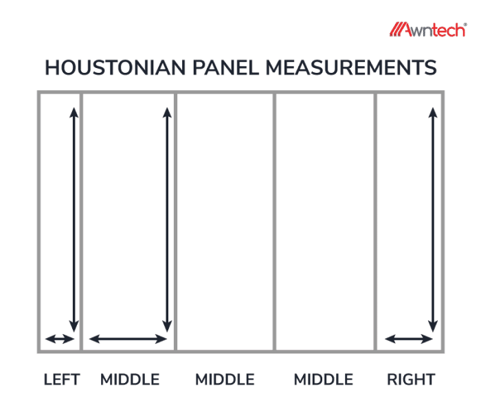 Houstonian Panel Measurements